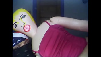 Preview 2 of Big Black Vintage - blowup doll 6
