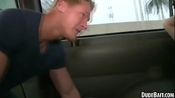 Preview 1 of Cruel Femdom Pussy Licking - This hot straight stud gets his cock sucked by a stud