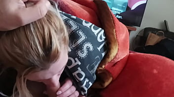 Preview 2 of Aandrea Rimcon - Morning Blowjob with Rough Mouth Fuck with Cum in Mouth
