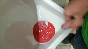Preview 4 of Nude Prostitution Raid In China - guy with uncut cock pees in public then plays with cock