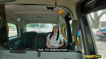Preview 1 of Sasuri Jamai Sex Vdio Bangla - Fake Taxi Teen music student Celestina Blooms loves big dick hardcore public sex POV hot blowjob