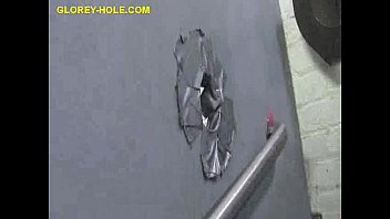 Preview 1 of Big Dick Come Behind Mybutt - Taking Black Cock at a Gloryhole