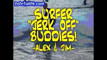 Preview 1 of Massage Duter - Surfer Jocks Jerk Off Buddies