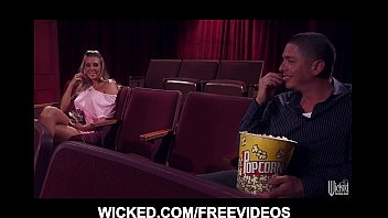 Preview 1 of Www Kannada Actor Poran Ntaruna - HOT blonde Samantha Saint meets her old BF at the movie theater