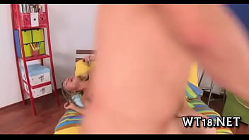 Preview 4 of Grandpa Cums In Grandson - Beautiful teen girl lowers guy&#039_s pants