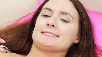 Preview 1 of Heavy R Bukakke - Super cute Blonde Teen has HUGE orgasm