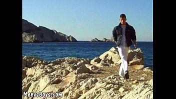 Preview 1 of Boy Milf Friend Mom - Outdoor gay sex adventure of a hot young seducer