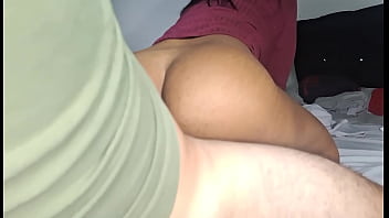 Preview 1 of Months Son - Logro grabar a puta colombiana cabalgando mi verga con su culo grande y sin condon