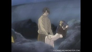 Preview 1 of Games Licking - Hentai Cutie Loves To Fuck At Night Outdoors