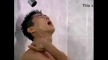 Preview 2 of Bench Outdoor Day Sex - korean hunk
