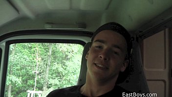 Preview 1 of Friends Mom Make Me Hot - 18 Twink - Jerking in My Car
