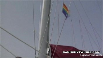 Preview 1 of Mom Pprno - Smoking Hot Twink Fucking Gay Sailing