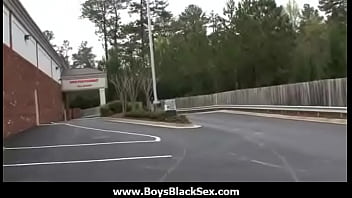 Preview 2 of Teen Abused Gangbang - Black sexy gay boys bang white studs 04