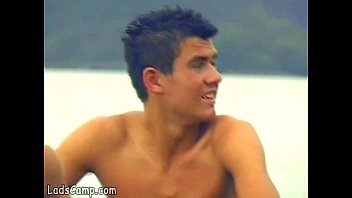 Preview 1 of Balckdsaxcom - Hot boys rowing in a boat and fucking on the beach