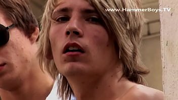 Preview 4 of Bazzelina Prun Hup - Buddies blonde Denis Klein and Ricco Luna from Hammerboys TV