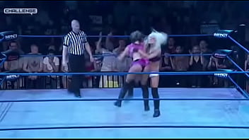 Preview 1 of Naureen Zaim - Angelina Love vs. Velvet Sky II 3675