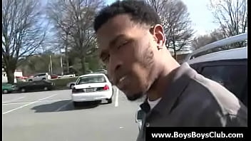 Preview 1 of Curvy Begs For Cum Inside Her - Bareback gay interracial sex 26