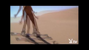 Preview 3 of Alysa Marie - Hot Naked Chicks Sand Boarding!
