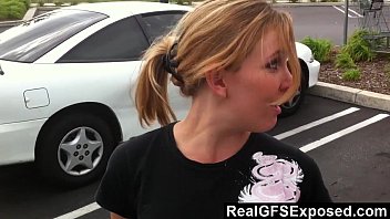 Preview 1 of Ma Incest Real - Dagfs - Na&iuml_ve Girl Sucks Dick During Exciting Car Ride
