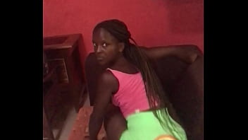 Preview 2 of Teen Rubbing Pussy Webcam - Crazybitch twerking hard for a customer before inserting an analPlug