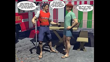Preview 2 of New 2018xnxx Com - CHARLIE AT THE CARNIVAL: 3D Gay World Comics