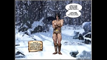Preview 1 of Corinna Sxe - 3D Comic: Bonan. Cold and Ice