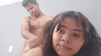Preview 1 of Sasha Jerry - Horny petite Jassi takes a big cock in her tight pussy. Part 2. I fill his delicious ass with my cum