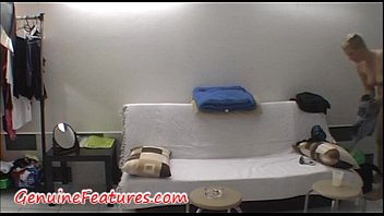 Preview 2 of Tunize - Backstage with chubby blonde chick