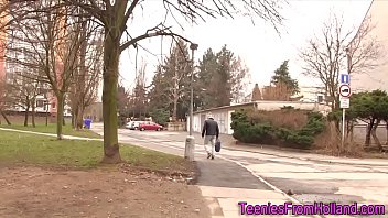 Preview 1 of Teabag Mom - cute hot 18 year old gets screwed hard