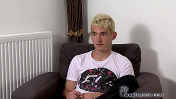 Preview 1 of Real Son Fuck I Bg Real Mother - Blonde Boy Will Arrives To Wank