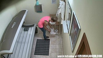 Preview 1 of Indo Girl Bath - Blonde Cutie Public Voyeur