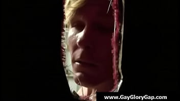 Preview 3 of Dipreporn - Gay white boys jerking off black dudes - gay handjob and gloryhole 35