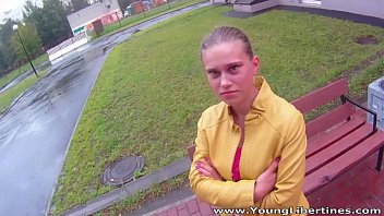 Preview 1 of Old Men With Teen Group Sex - Young Libertines - Hot tea and hot sex for teeny Emma