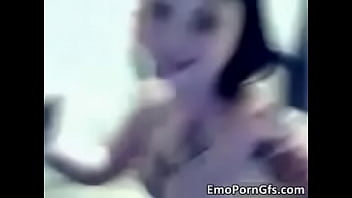 Preview 2 of Xxx Gimnasia - Cute dark head emo teen gets facial