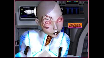 Preview 3 of Smokey Flme Fight - 3D Comic: Ass Effect 1-3