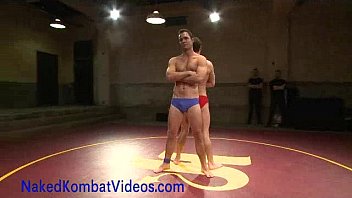 Preview 1 of Addison Lre - Oiled muscled men wrestling and fucking