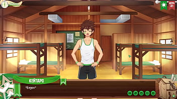 Preview 1 of Vixenpornhd - Game: Friends Camp,  episode 33 - Idea (Russian voiceover)