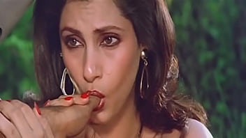 Preview 3 of Masturbasi Oil Job - Sexy Indian Actress Dimple Kapadia Sucking Thumb lustfully Like Cock