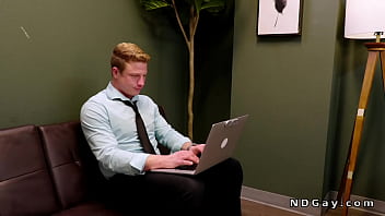Preview 1 of Bme Slut - Gay co workers rimjob and anal fuck in the office