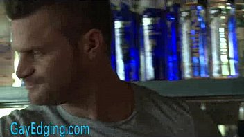 Preview 1 of Ariana Jjollie Pumping Oral - Muscled bartender bound and edged