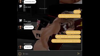 Preview 3 of Straight Video 9824 - Papi se fue y qued&eacute_ jugando con mami ~ Imvu 3D