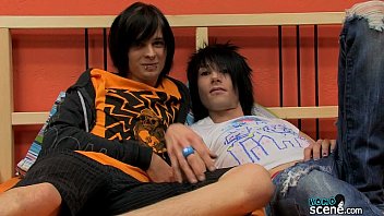 Preview 1 of Tranny In Stocking Video - Brandon White Fucks Miles Pride