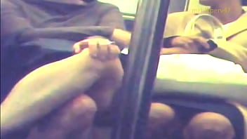 Preview 2 of Tubexo Info Japan Tetek Besar - Candid White MILF UPSKIRT On The C Train