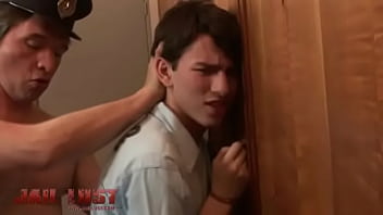 Preview 4 of Raq Xvideos - Lustful jailer turning a prisoner into his toy boy