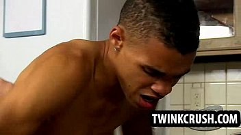 Preview 4 of Mendy Takkar - Black teen fucks twinks tight asshole bareback