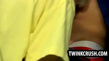 Preview 2 of Did Lon Sex - Blonde teen twink gives a blowjob