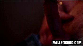 Preview 4 of Anal Liking Lesbian - Here is a hot buff stud who is jerking his big cock off