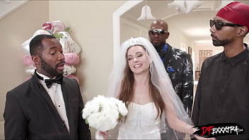 Preview 1 of Notun Xxx Com - DFExxxtra.com - Let&#039_s all fuck you for your wedding gift!