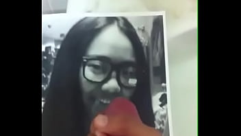 Preview 2 of Pussy Blow Boy - Cum Tribute / Shot Asian Glasses Pt.2