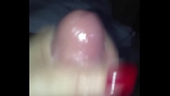Preview 2 of Massaj Tells Xxx - Red nail hand cum
